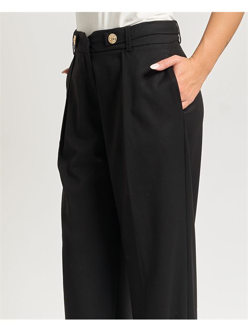Pantaloni donna Gaelle Paris con pinces GAELLE PARIS | GAABW08079NE01